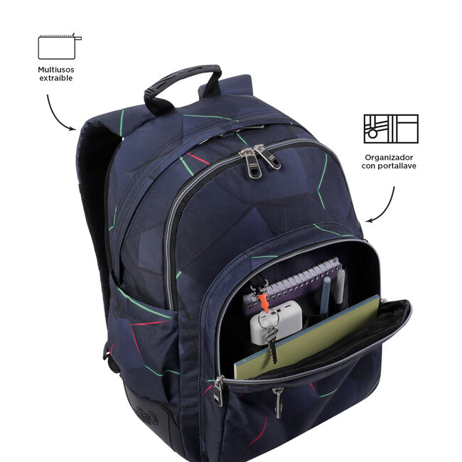 Mochila escolar fractal - Rayol image number null