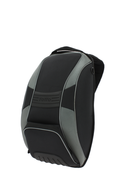 Mochila para moto negro y gris – Gilera image number 3