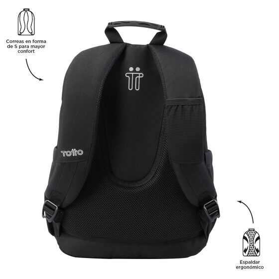 Mochila Acuarela - Negro image number 4