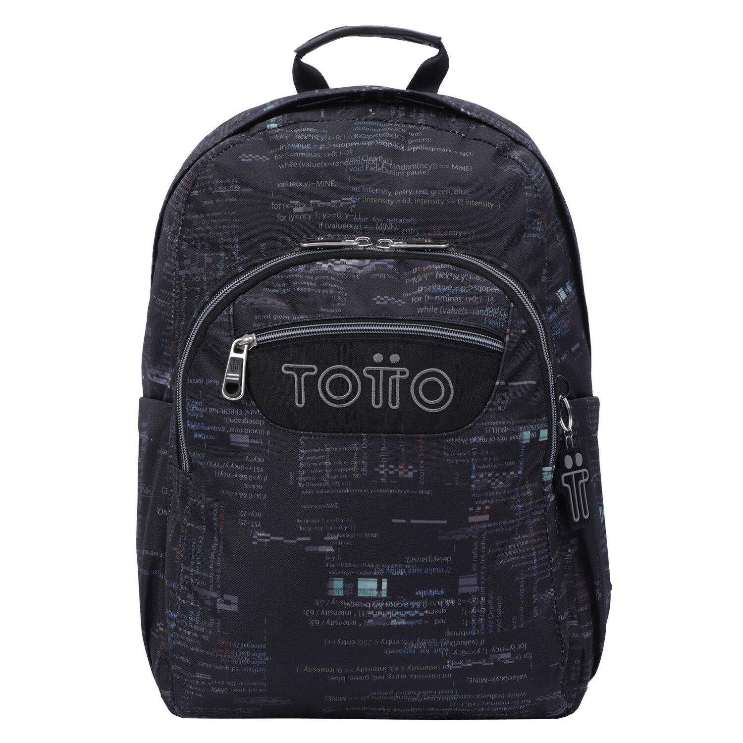 Mochila escolar adaptable a carro letras internet Acuareles