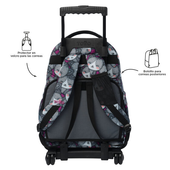 Mochila Renglones - Kitten Rose image number 4