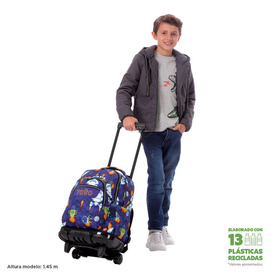 Mochila Renglones - Space Blue image number 2
