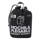 Mochila plegable Troker - Negro 2 image number 6