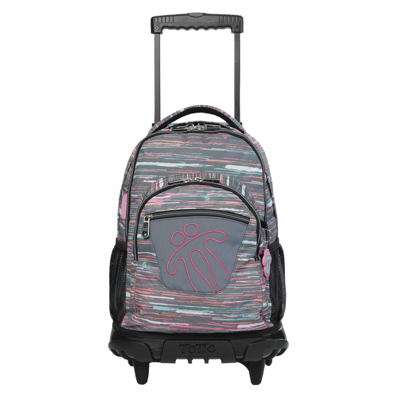 Mochila escolar con ruedas Renglones - 1Y3 image number 1