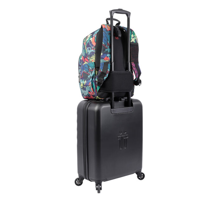 Mochila escolar adaptable a carro graffiti - Acuareles image number null