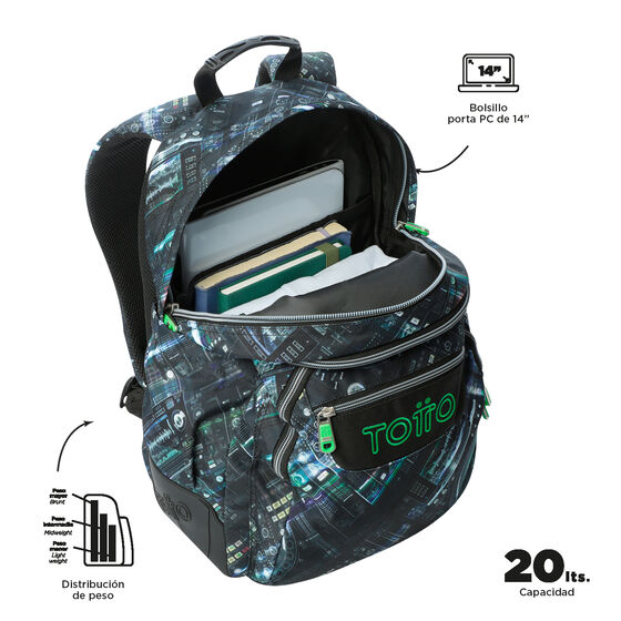 Mochila Rayol - Mixer Black image number 4