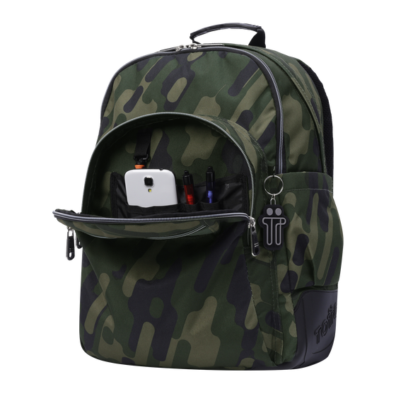 Mochila Crayoles - Verde militar image number 5