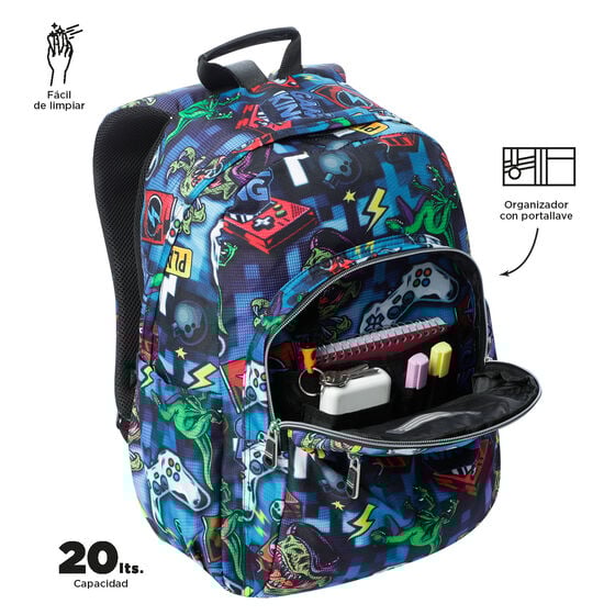 Mochila Acuareles - Gamertag image number 5