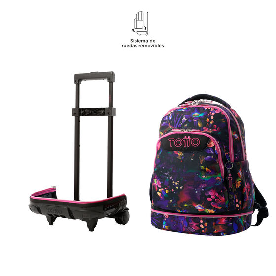 Mochila desmontable Tiza - Flower Galaxy image number 6