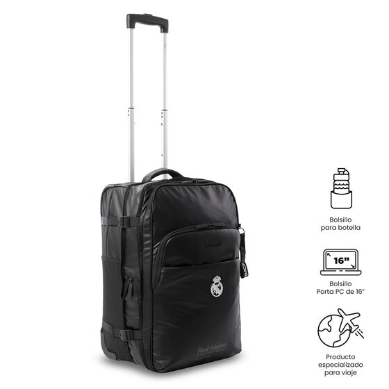 Maleta de cabina Real Madrid - Negro image number 7