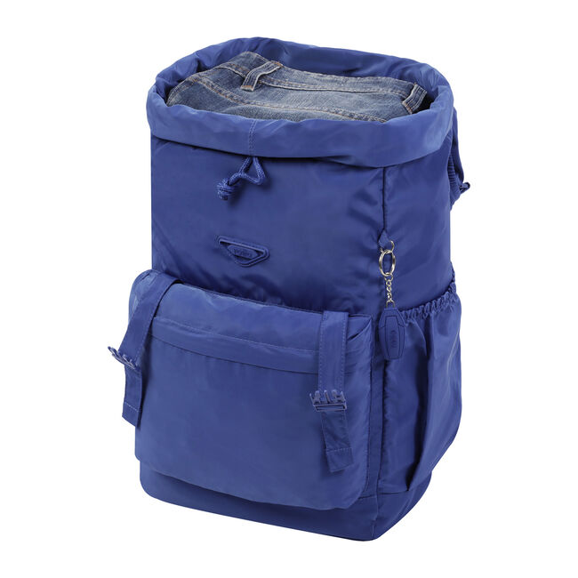 Mochila plegable color azul  - Collapse image number null