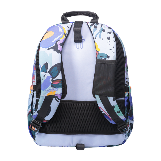 Mochila Acuareles - Lienzo floral image number 3