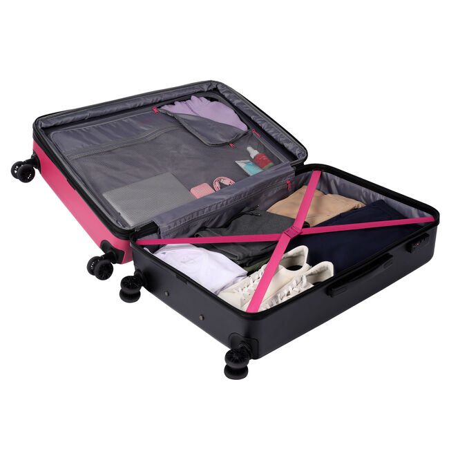Maleta rígida expandible grande Deco Rose - Bazy + image number null