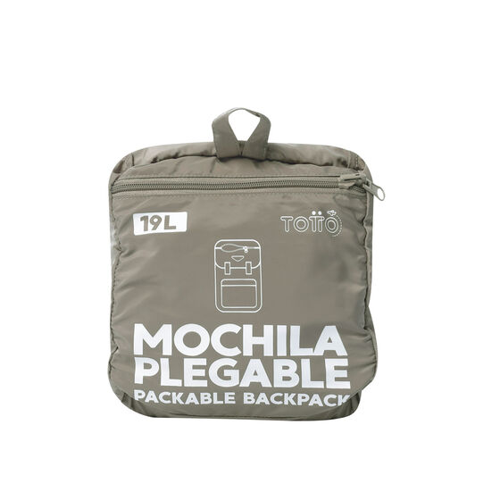 Mochila plegable Collapse - Desert Taupe image number 2