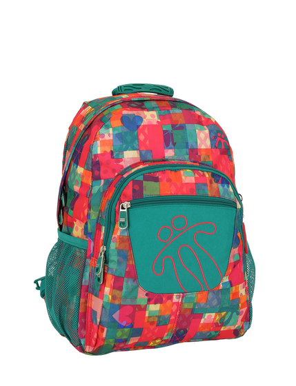 Mochila escolar adaptable a carro Acuareles - 4VT image number 2