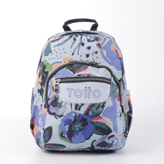 Mochila Gommas - Lienzo floral image number 1