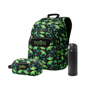 Pack Escolar Ali X3 | Mochila adaptable + 2 accesorios