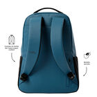 Mochila Detroit - Azul/Negro image number 4