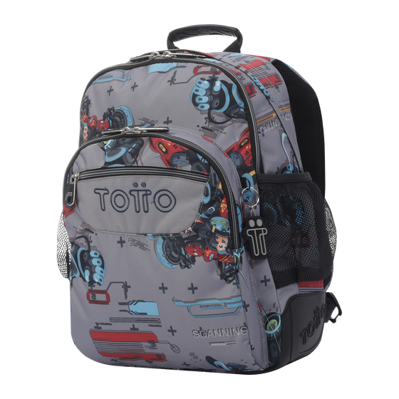 Mochila Crayoles - Robots image number 2