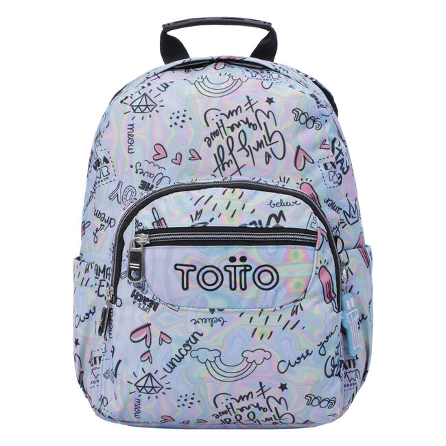 Mochila escolar rainbow party - - Multicolor | Totto.es