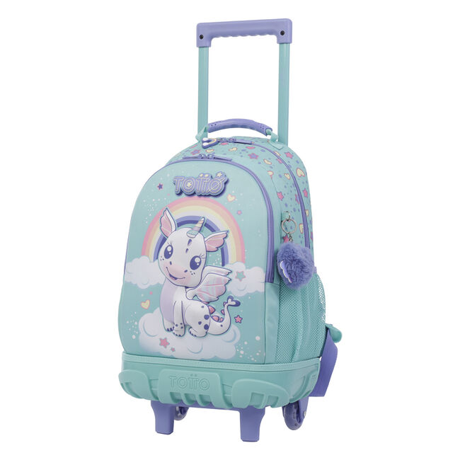 Mochila escolar pequeña con ruedas - Draggy image number null