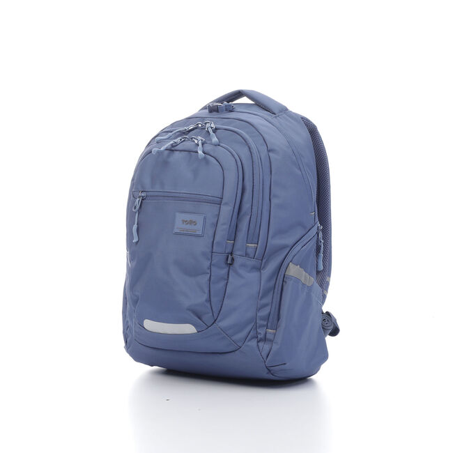 Mochila juvenil  Eco-Friendly color azul añil - Eufrates image number null