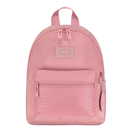 Mochila de mujer color rosa - Baltra image number 1