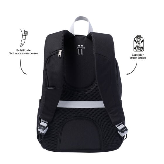 Mochila Goctal - Negro image number 3