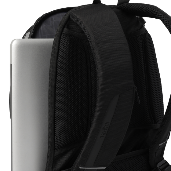 Mochila para portátil 14 color negro - Synergic image number 7