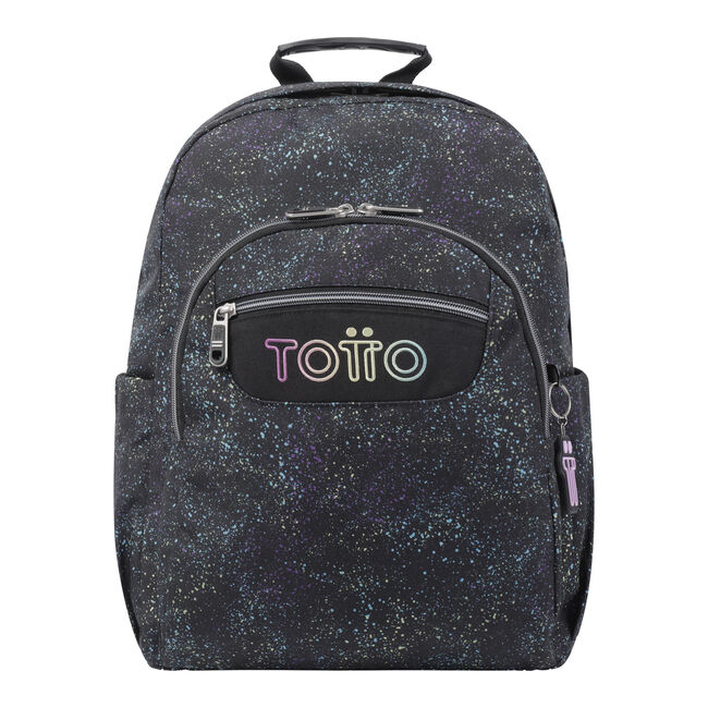 Mochila escolar adaptable a carro salpicado color - Acuareles