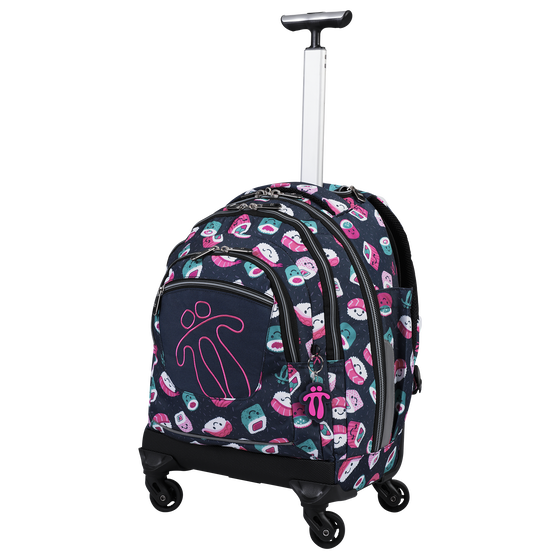 Mochila escolar con ruedas Carboncillo - 0LC image number 2