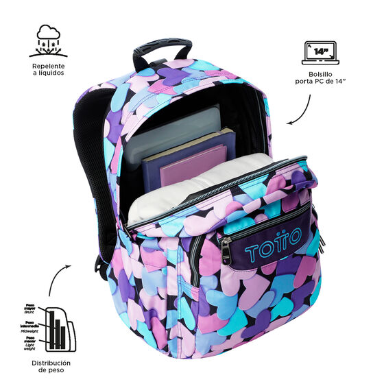 Mochila Acuareles - Dear Blue image number 4
