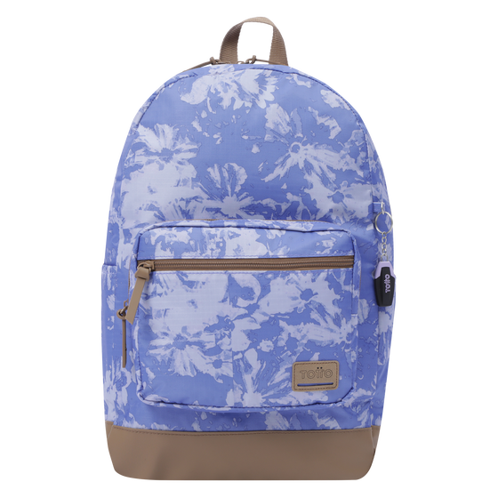 Mochila Tocax Flores Morado Totto.es