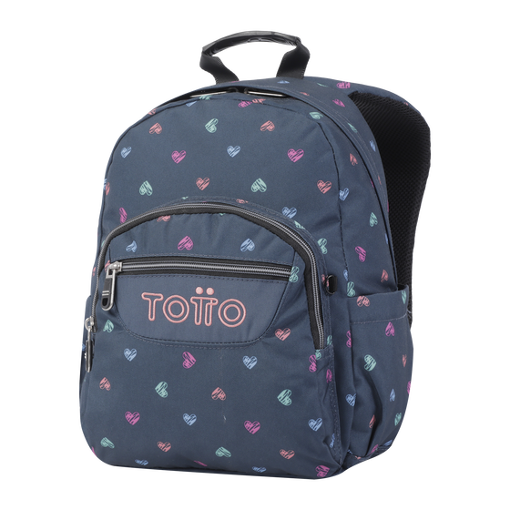Mochila Tempera - Corazones image number 2