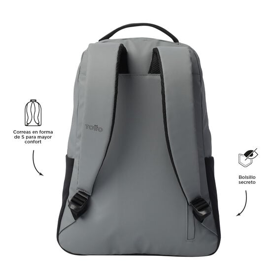 Mochila Detroit - Gris/Negro image number 4