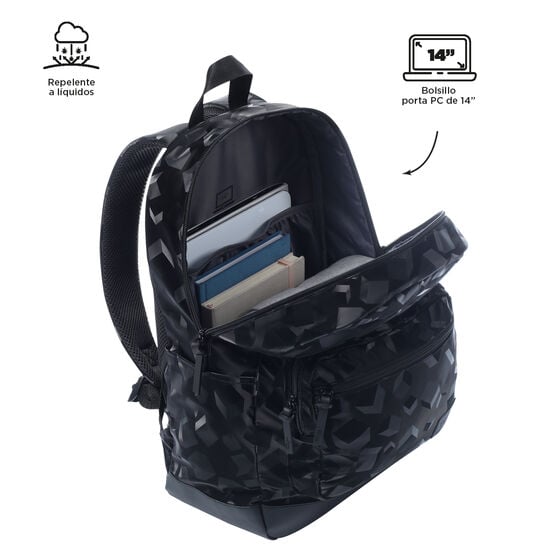 Mochila Tocax - Cubik Black image number 4