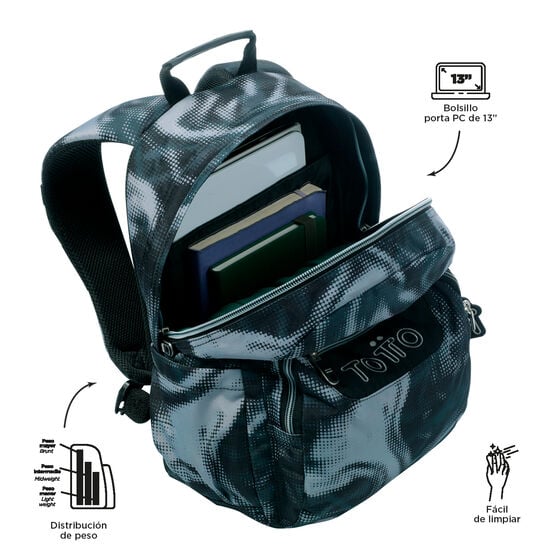 Mochila Gommas - Bluc image number 4