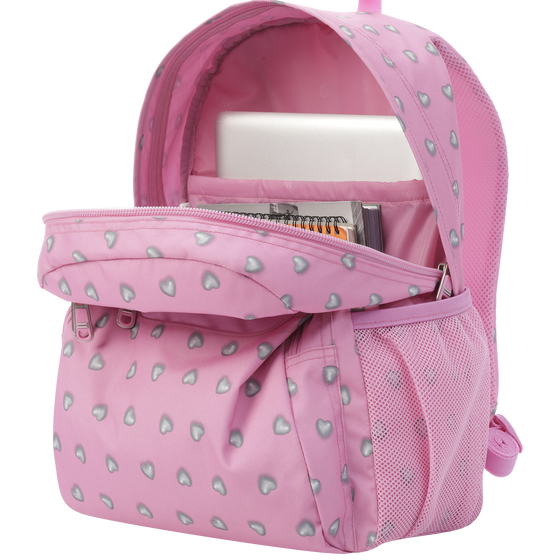 Mochila Acuareles - Corazones rosas image number 6
