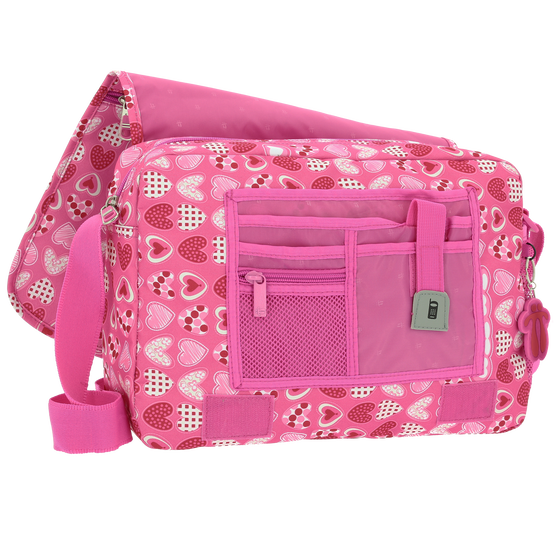 Bandolera escolar Lapicero Rosa Totto.es