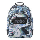 Mochila Crayoles - Postales y casetes image number 1