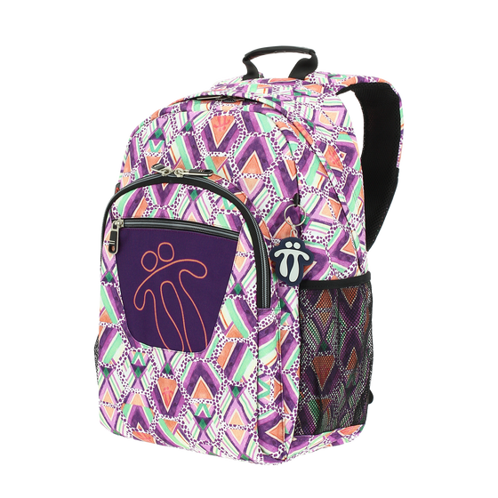 Mochila escolar adaptable a carro Acuareles - 3SE image number 3