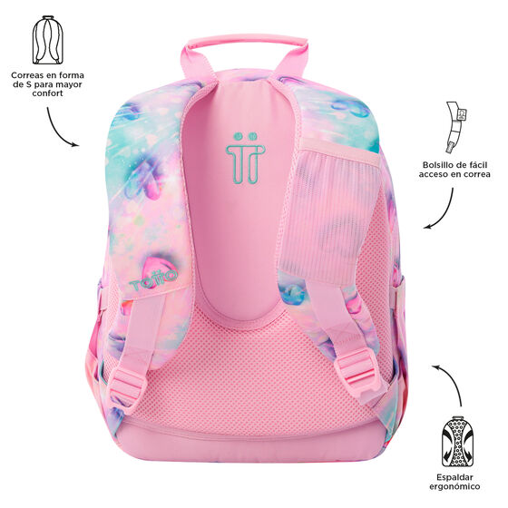 Mochila Tempera Glitter - Shiny Heart image number 3