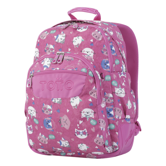 Mochila Crayoles - Fiesta gatitos image number 2