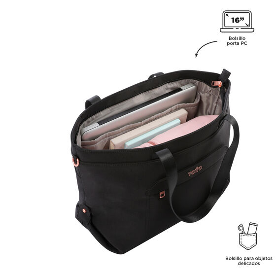 Bolso T-Bag Madrid - Black image number 4