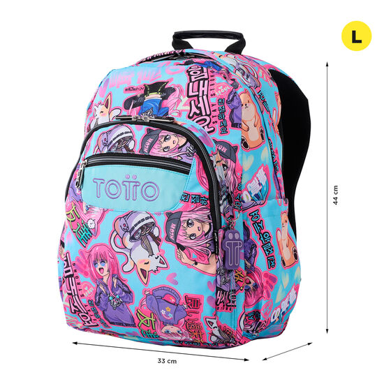 Mochila Acuareles - Anime Girls image number 2