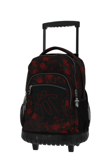 Mochila escolar con ruedas Renglones - 5GT image number 3