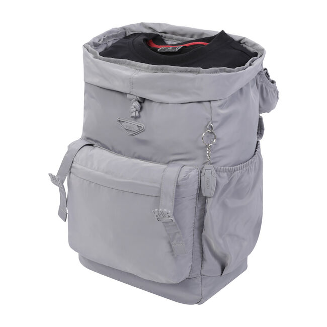Mochila plegable color gris  - Collapse image number null