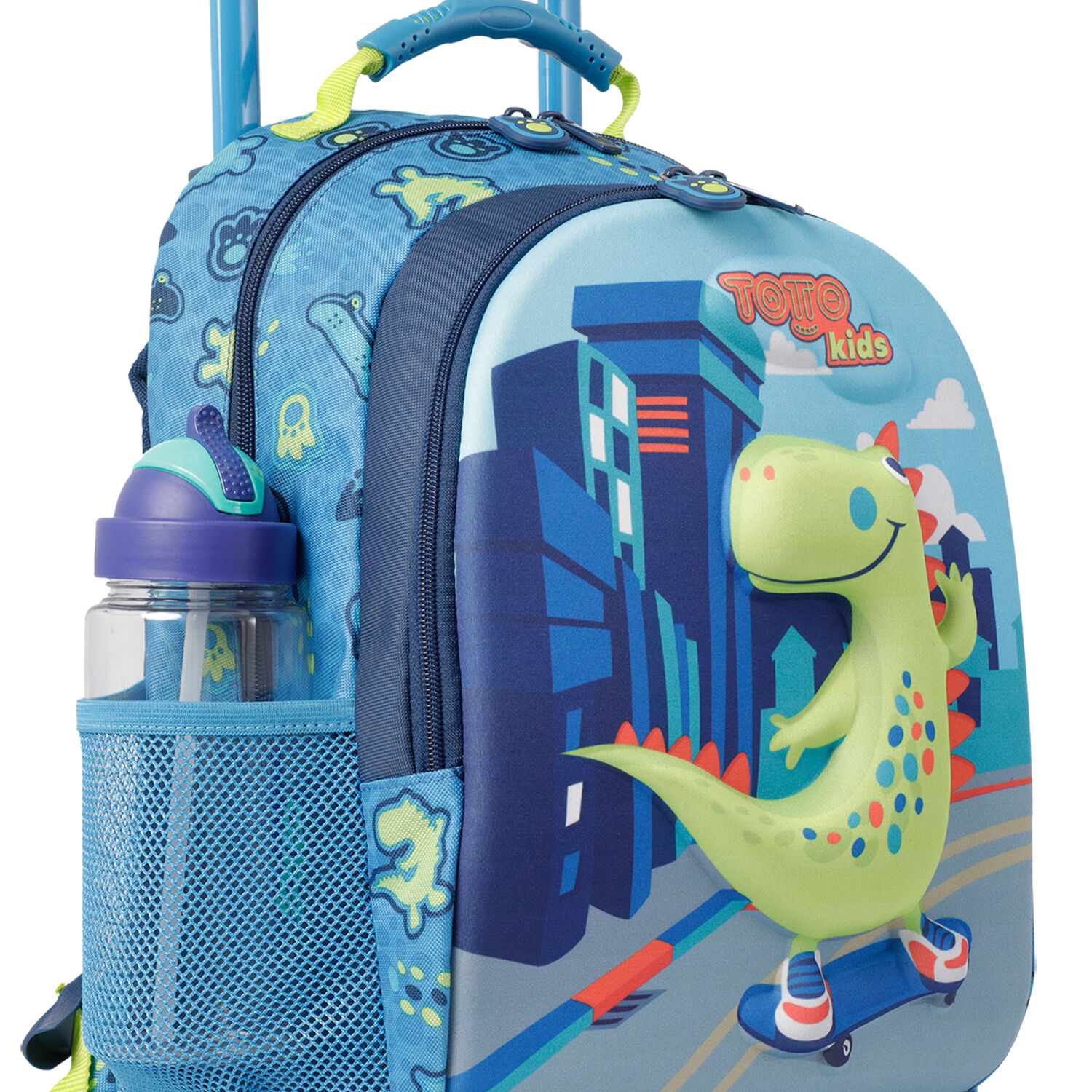 Mochila con ruedas dinosaurios deals