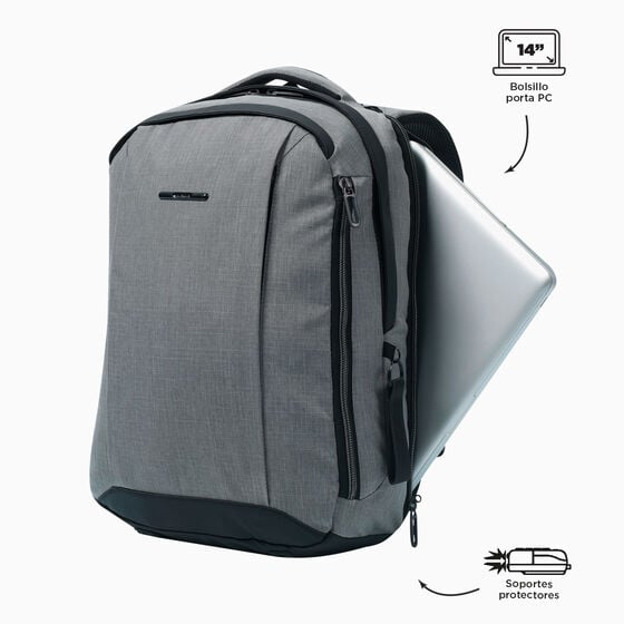 Mochila Hexa L - Gray Mix image number 4