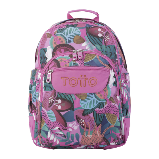 Mochila Crayoles - Tropical jaguar image number 1